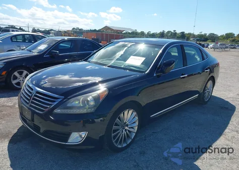 2015 Hyundai Equus Signature from USA, damaged, VIN KMHGH4JH9FU095495